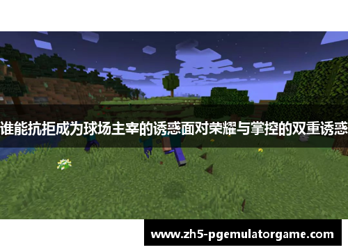 谁能抗拒成为球场主宰的诱惑面对荣耀与掌控的双重诱惑